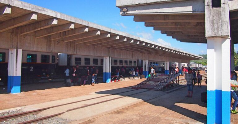 Der Bahnhof in Sihanoukville