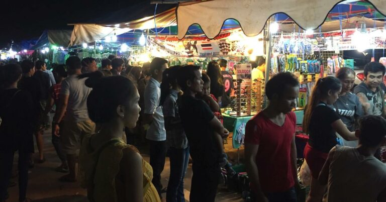 Straßenfest und Silvesterparty in Sihanoukville