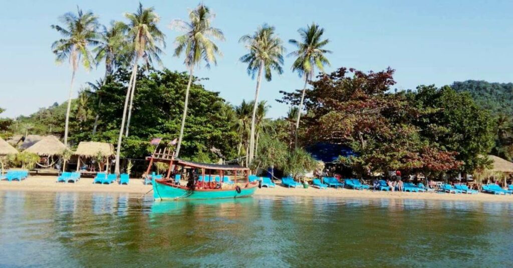 Die Kanincheninsel (Koh Tonsai) vor der Küste von Kep