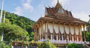Buddhistischer Tempel in Kep, Kambodscha