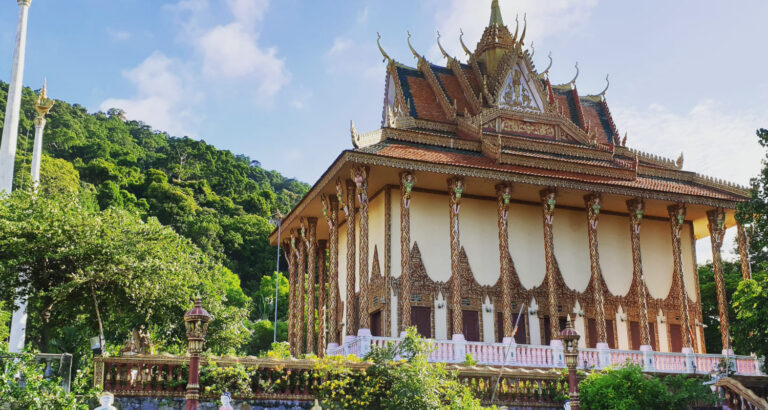 Buddhistischer Tempel in Kep, Kambodscha