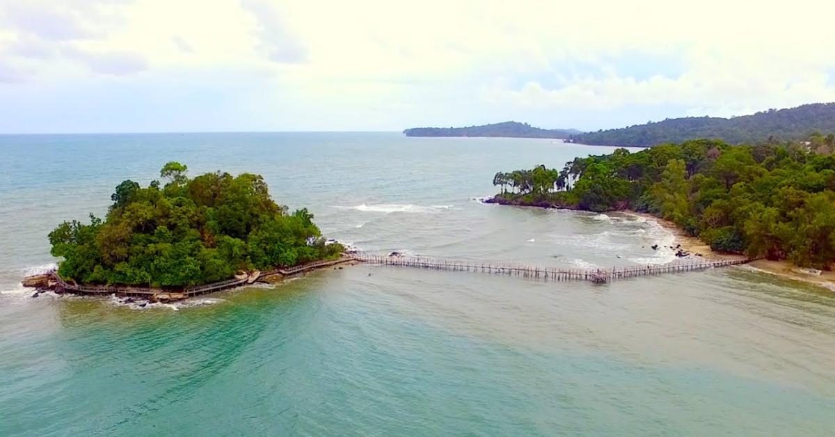 Ausflug nach Prince Island in Kambodscha.